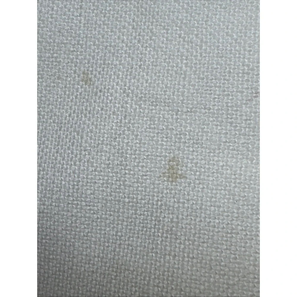 Neutral Embroidered Coastal Shell‎ Coral Pillow VGUC White Duck Feather Fill